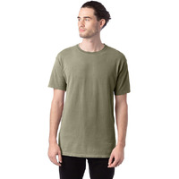 Mens garment-Dyed T-Shirt - BLAcK - S(D0102H7DAcT)