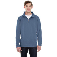 Adult Quarter-Zip Sweatshirt - TRUE NAVY - S(D0102H78ST8)