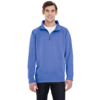 Adult Quarter-Zip Sweatshirt - TRUE NAVY - S(D0102H78SNP)