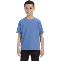 Youth Midweight T-Shirt - LAgOON BLUE - XXS(D0102H78SV8)
