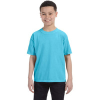Youth Midweight T-Shirt - LAgOON BLUE - XXS(D0102H78SDP)