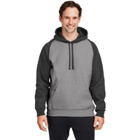 Unisex Zone HydroSportHeavyweight colorblock Hooded Sweatshirt - ATH HT SP DK NV - XS(D0102H78S9J)