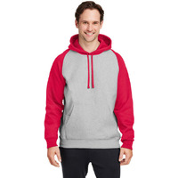 Unisex Zone HydroSportHeavyweight colorblock Hooded Sweatshirt - ATH HT SP DK NV - XS(D0102H78S9P)