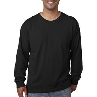 Adult Long-Sleeve T-Shirt - BLAcK - S(D0102H7DUV6)