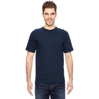 Adult 61 oz 100% cotton Pocket T-Shirt - ASH - S(D0102H7DUA6)