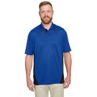 Mens Tall Flash Snag Protection Plus IL colorblock Polo - BLAcK SNRY YLLW - LT(D0102H7ZF86)