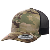 YP classics Retro Trucker Multicam Snapback - MULTIcAM - OS(D0102H781JX)