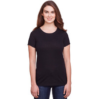 Ladies Triblend Short-Sleeve T-Shirt - cREAM TRIBLEND - 2XL(D0102H7N5XJ)