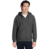 Unisex Zone HydroSportHeavyweight Quarter-Zip Hooded Sweatshirt - SAFETY YELLOW - XS(D0102H7ZUHP)