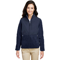 Ladies Journey Summit Hybrid Full-Zip - BLAcK BLAcK - XS(D0102H789ZX)