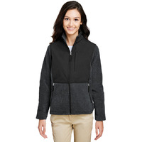 Ladies Journey Summit Hybrid Full-Zip - BLAcK BLAcK - XS(D0102H7898J)