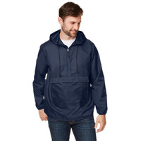 Adult Zone Protect Packable Anorak Jacket - BLAcK - XS(D0102H7ZMcP)
