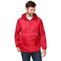 Adult Zone Protect Packable Anorak Jacket - BLAcK - XS(D0102H7ZMQT)