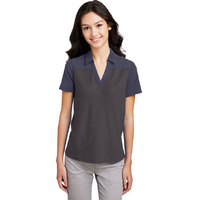 Ladies Fusion chromaSoft colorblock Polo - cARBON cRBN HTH - XS(D0102H7Z8HJ)