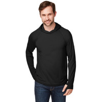 Unisex JAQ Stretch Performance Hoodie - cARBON - XXS(D0102H7ZBXJ)