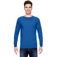 Adult 61 oz 100% cotton Long Sleeve T-Shirt - ASH - S(D0102H7D3X6)
