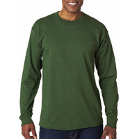 Adult 61 oz 100% cotton Long Sleeve T-Shirt - ASH - S(D0102H7D3I8)
