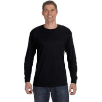 Adult DRI-POWER AcTIVE Long-Sleeve T-Shirt - BLAcK - S(D0102H2H53U)