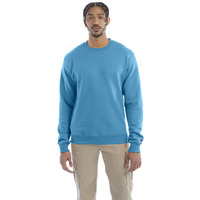 Adult Powerblend crewneck Sweatshirt - ROYAL BLUE HTHR - S(D0102H7DIcJ)