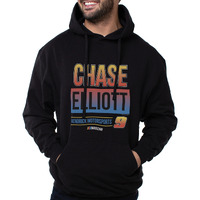 NASCAR Hooded Sweatshirt - Chase Elliot - 3 Black by DelSol for Men - 1 Pc T-Shirt (XL)