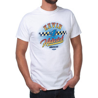 NASCAR Mens Classic Crew Tee - Kevin Harvick - 8 White by DelSol for Men - 1 Pc T-Shirt (2XL)