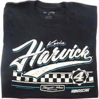 NASCAR Mens Classic Crew Tee - Kevin Harvick - 3 Black by DelSol for Men - 1 Pc T-Shirt (S)