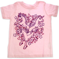 Girls Crew Tee - Iluv Horses - Balerina by DelSol for Kids - 1 Pc T-Shirt (2T)