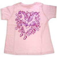 Girls Crew Tee - Iluv Horses - Balerina by DelSol for Kids - 1 Pc T-Shirt (5T-6T)