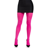 NYLON TIGHTS O/S FUCHSIA O/S F