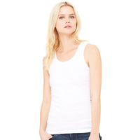 Ladies Baby Rib Tank - BLAcK - S(D0102H78M4X)