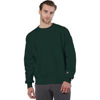Adult Reverse Weave crew - WHITE - S(D0102H7DVcT)