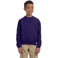 Youth NuBlend Fleece crew - BLAcK - S(D0102HI3YI7)