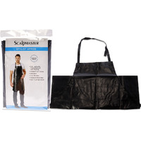 Fashion Stylist Apron - Black by Scalpmaster for Unisex - 1 Pc Apron