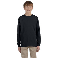 Youth DRI-POWER AcTIVE Long-Sleeve T-Shirt - FOREST gREEN - S(D0102HI3YFW)
