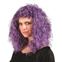 Fancy Curry Wig Purple/Blk