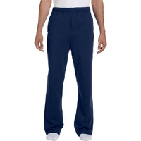 Adult NuBlend Open-Bottom Fleece Sweatpants - BLAcK - S(D0102H2HRRV)