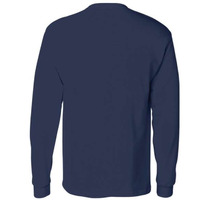 Hanes 5596 Mens Authentic-T Long-Sleeve Pocket T-Shirt