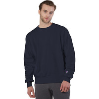Adult Reverse Weave crew - WHITE - S(D0102H7DVLT)