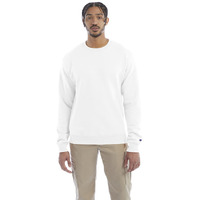 Adult Powerblend crewneck Sweatshirt - ROYAL BLUE HTHR - S(D0102HI3Y1g)