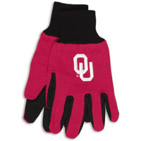 Oklahoma Sooners Two Tone Gloves - Adult