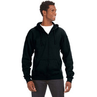 Adult Premium Full-Zip Fleece Hooded Sweatshirt - OXFORD - S(D0102H783U6)