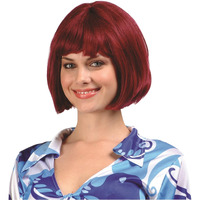 BARBARA BOB ANN  WIG- BURGUNDY