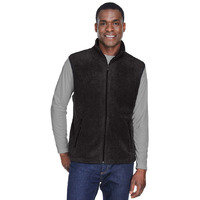 Adult 8 oz Fleece Vest - SAFETY ORANgE - S(D0102H76K1P)