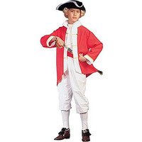Child Red Colonial Captain: M