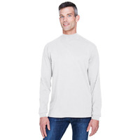 Adult Sueded cotton Jersey Mock Turtleneck - WHITE - XS(D0102H764EX)
