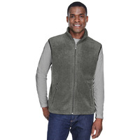 Adult 8 oz Fleece Vest - SAFETY ORANgE - S(D0102H76KB2)