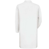 Red Kap Gripper Front Lab Coat - White, S