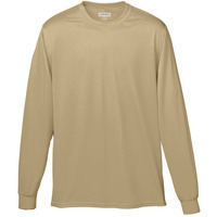 Adult Wicking Long-Sleeve T-Shirt - WHITE - L(D0102H7Y9S8)
