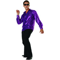 Men's Disco Inferno Purple M