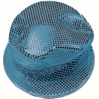 Purpl Sequin Top Hat 11" H 14"